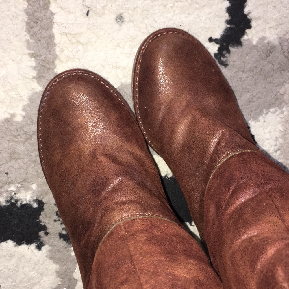 Michael kors knee-high wedge boots winter boots - Picture 2 of 8